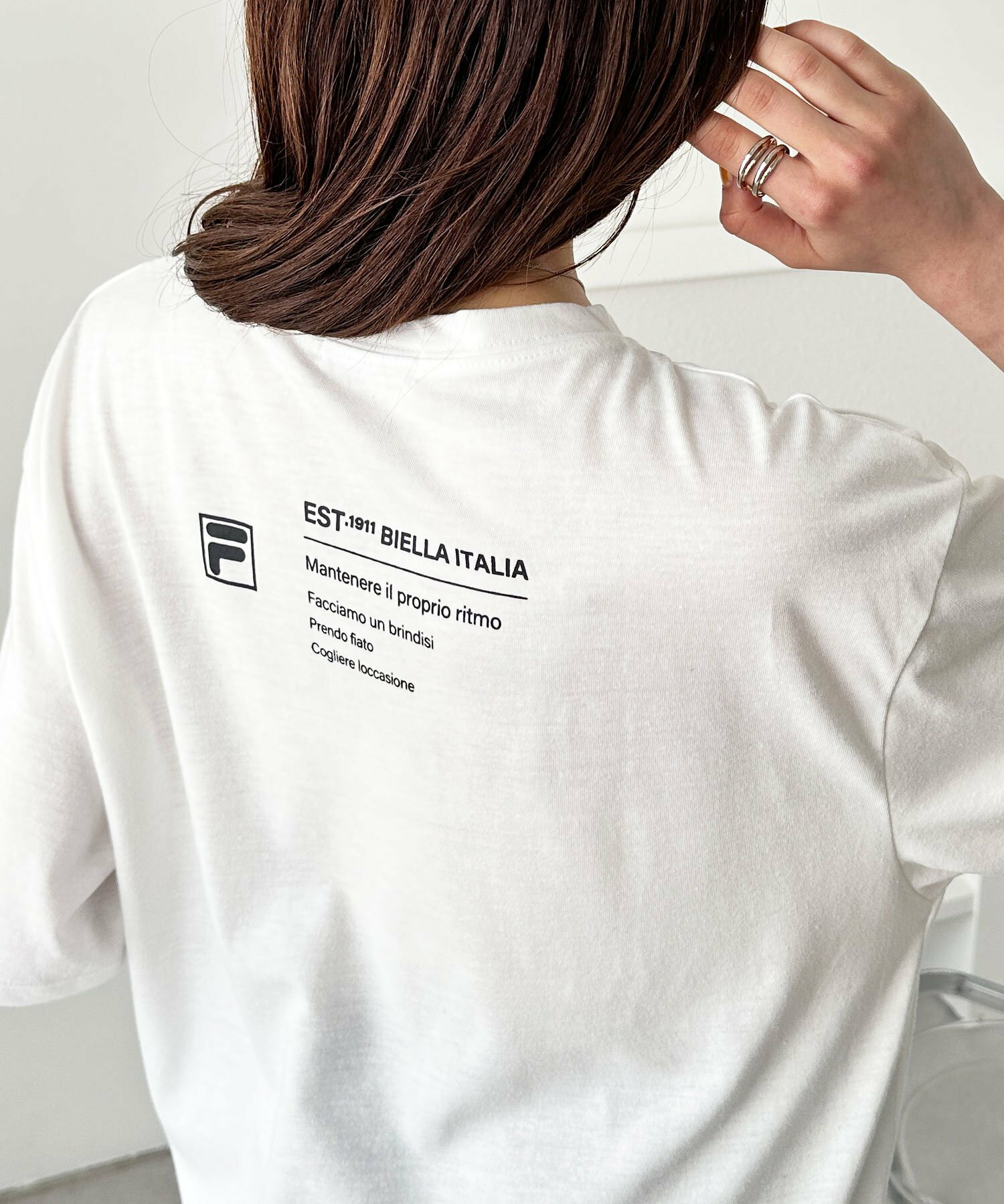 〈FILA〉ロゴプリントアソートTシャツ